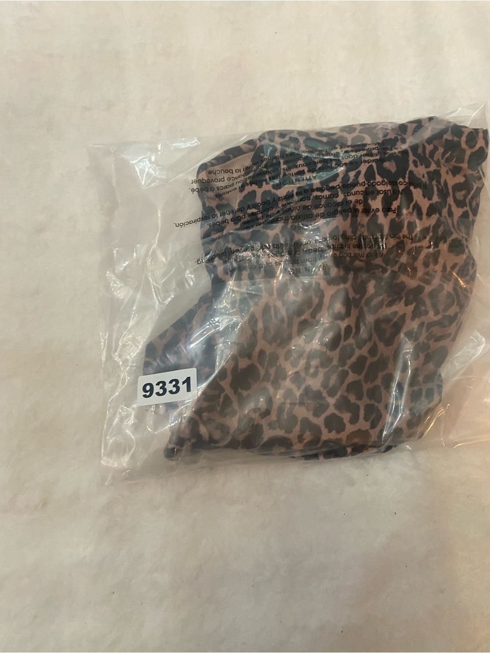 Victoria's Secret Leopard Print One Shoulder One-Piece Swimsuit 39331 - Picture 10 of 10